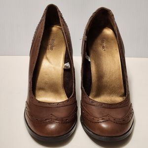 Mossimo, 8.5, DarkTan/LightBrown